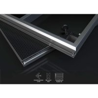 (Bild für) Alustage Komplettbühne Aludeck Light 12 m², 4 x 3 m, Höhe 40 cm, In- und Outdoor, TÜV geprüft