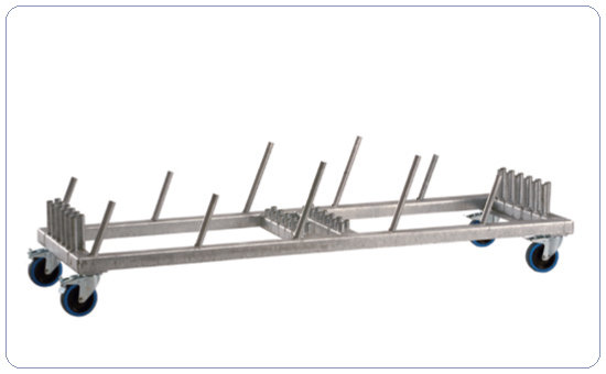 (Bild für) nivtec Geländertransportwagen groß, 194 x 60 cm - zum Schließen ins Bild klicken